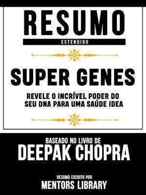 cover image of Resumo Estendido